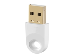 2026zentro-adaptador Usb Bt 5.1 Transmissor Sem Fio Estável Alto Velocidade 20m Para Laptop Tv Carro Branco
