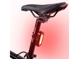 Mali luz Traseira para Bicicleta Recarregável Usb Rotativa com 6 Modos Ipx 5 Acessório de Segurança Noturna