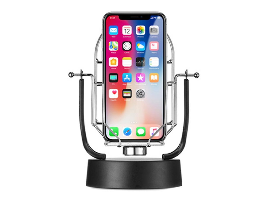 Suporte Para Celular Com Vibrador Duplo, Pedômetro Automático E Suporte Para Celular.