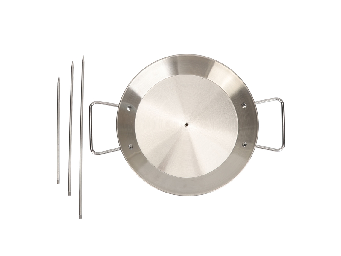Grelhador Vertical de Espetos Inox Multifuncional Sem Escova para Reuniões Familiares | S/MARCA