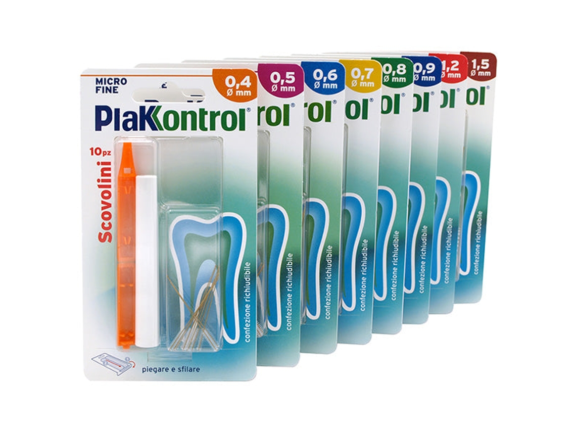Minigrip Escovilhão 0,7 Mm 10 Peças Plakkontrol PLAKKONTROL