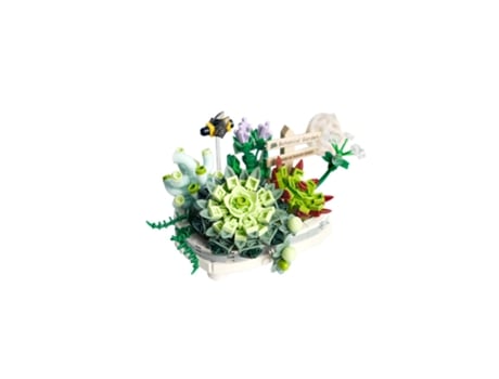 Blocos de Construção Brinquedos Flores Pupu Wj-0003 (Idade Mínima: 14 anos)