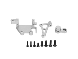 Mali conjunto de Braços de Suporte de Servo Rc para Moto Elétrica Losi Promoto Mx 1/4 Prata