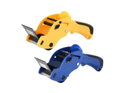 Dispensador De Fita Adesiva Industrial Manual Para Selar Caixas Papelão, 6 Cm Largura, Amarelo.