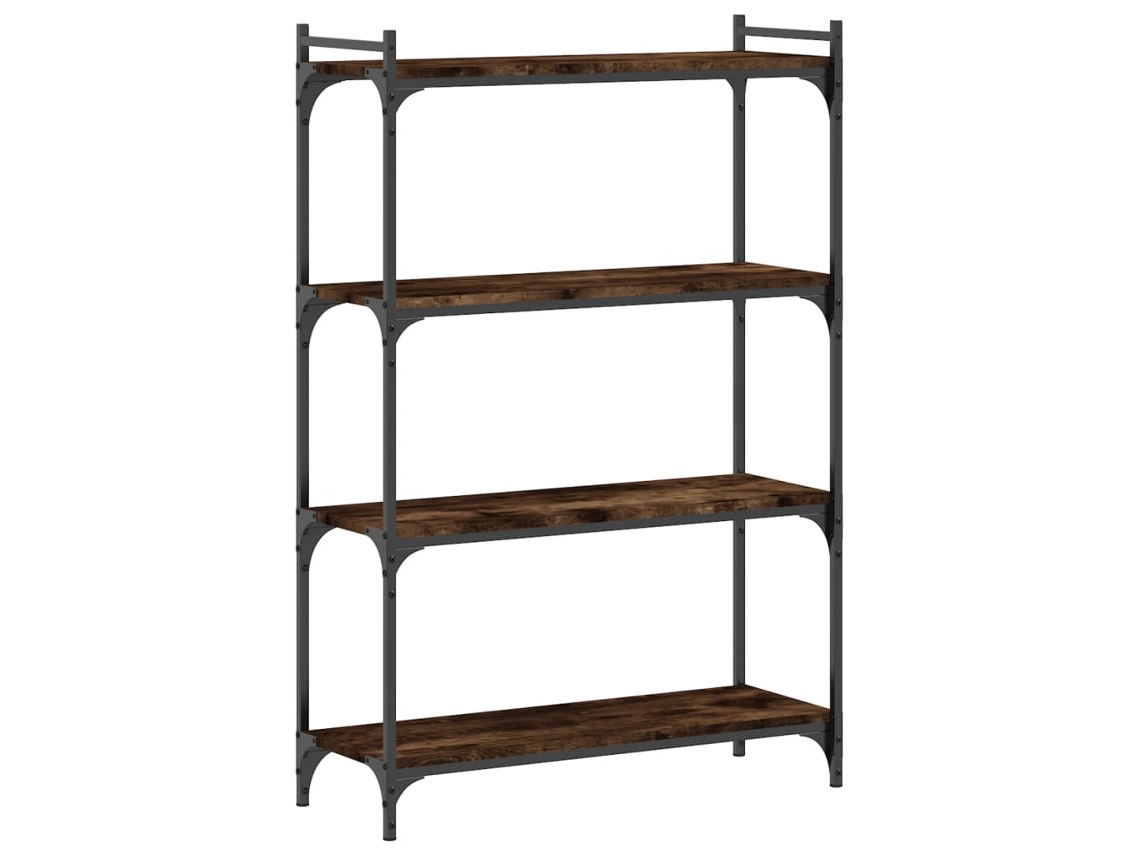 Bookcase, Bookcases Vidaxl Marrom Madeira Processada (n/a)