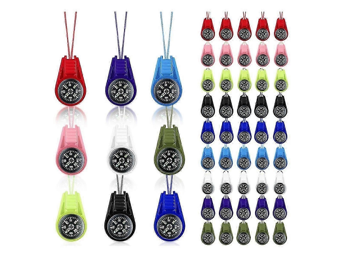 Bússola Rígida Infantil, 9 Cores, Mini, 45 Peças AQUAFORGE