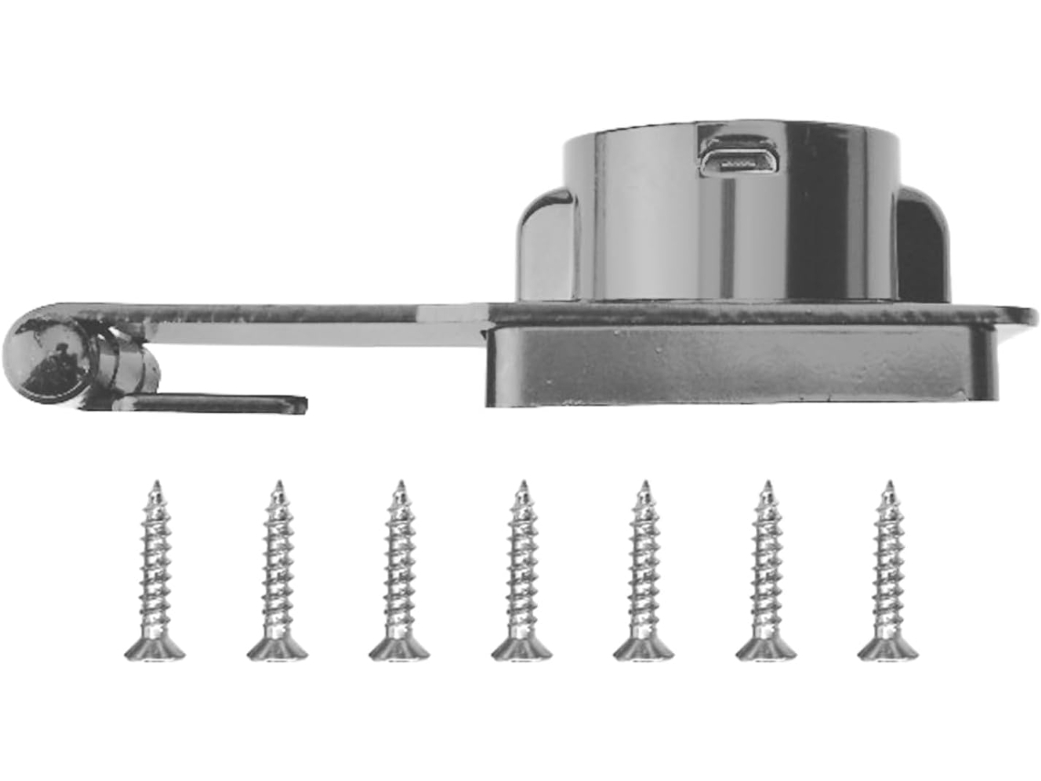 Fecho De Segurança Com Chave 5 Polegadas E Grampo, Solução De Travamento Resistente Para Móveis, Instalação Simples Para