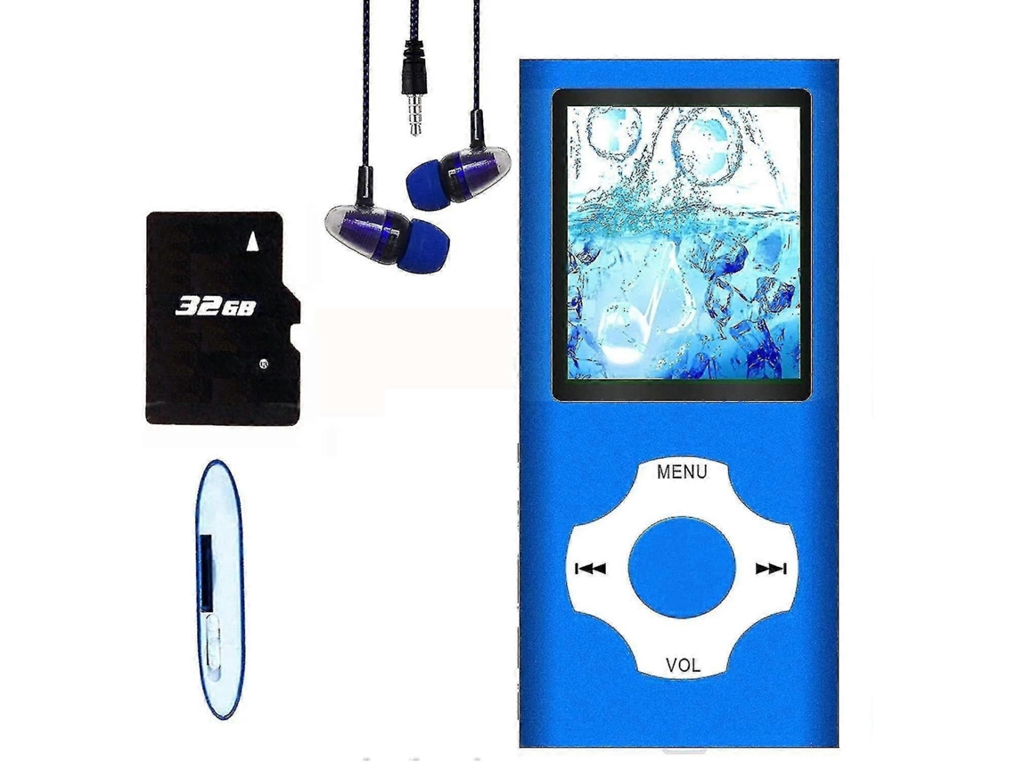 Mp3 Player / Mp4 Player, Mp3 Music Player Com Cartão De Memória Sd De 64 Gb/32 Gb/16 Gb Slim Classic Digital Lcd 1,82 Perfeito Brilvibera
