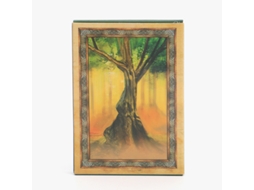 O Baralho Celtic Tree Oracle Cards Contém 25 Cartas Interativas Para Treinamento De Habilidades E Vem Em Uma Caixa Colorida.