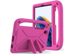 Suporte rosa em EVA para Samsung Galaxy Tab A11/A9