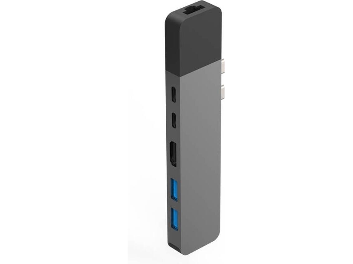 Hub HYPER Net (MacBook - Cinzento sideral)