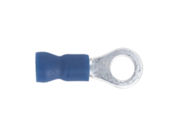 Fechadura De Terminal De Anel De Fácil Entrada Com 5,3 Mm (2ba) Azul, Pacote Com 100 Unidades