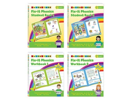 Livro Fixit Phonics Level 3 Student Pack de Lisa Holt (Inglês)