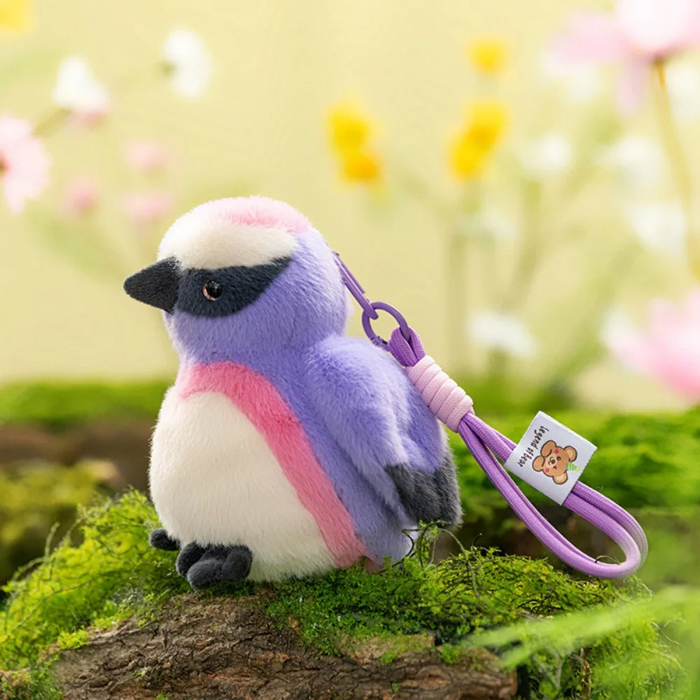 Chaveiro/anel de Chaveiro de Pelúcia com Animais e Pássaros Fofos MDUG (estilo 2)