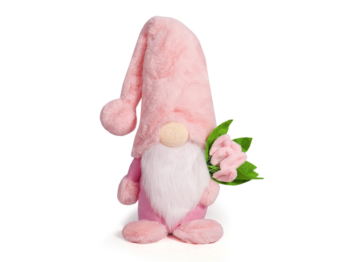 Boneca Tulipa Rosa Iluminada Presente Decoração