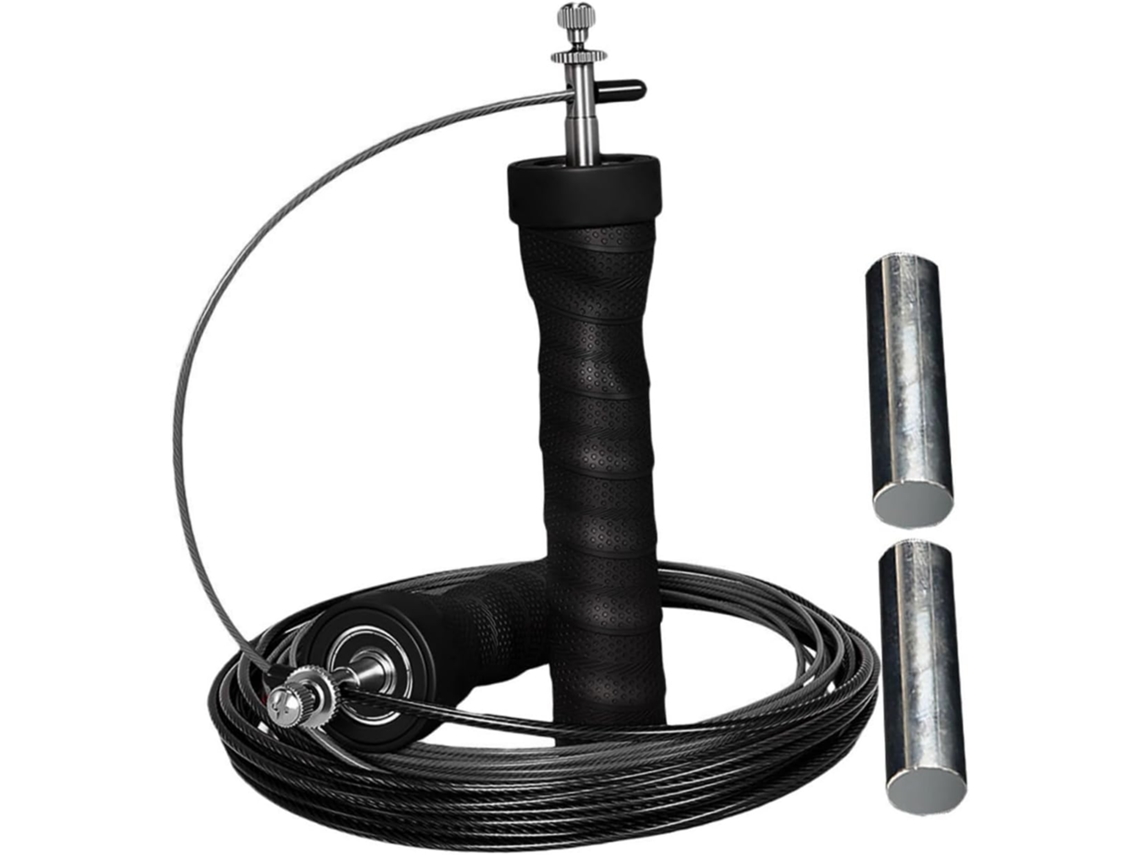 Corda Antiderrapante Com Faixa Absorvente De Suor, Corda De Exercício Para Treinos Internos E Externos, Estilo