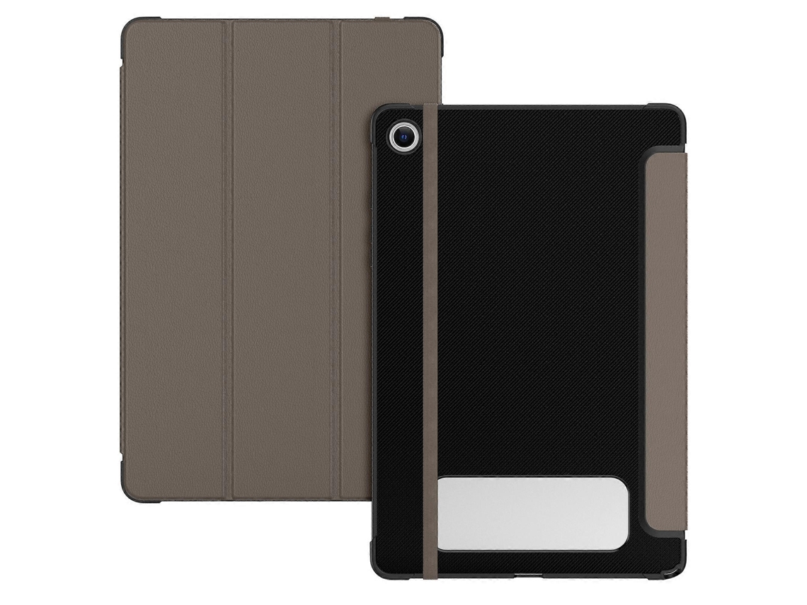 Capa de couro de fibra de carbono Webake para tablet inteligente