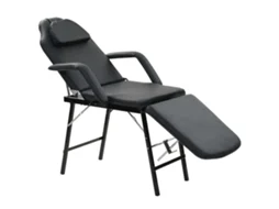 Facial Bed, Facial Beds Vidaxl Preto Couro Artificial