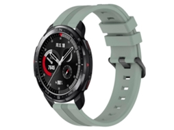 Pulseira De Silicone Listrada Côncava De 22 Mm Para O Relógio For Honor Gs Pro.