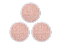 Conjunto de 3 Panos de Mop Microfibra Reutilizável Primerox para Bissell 2124/2039/2037/2039a Laranja
