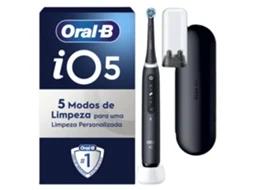 Escova De Dentes Elétrica Io5 Preta Oral B
