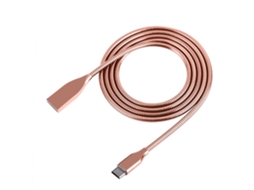 Cabo de Dados LAXISCREED Micro Usb 1m Ouro Rosa