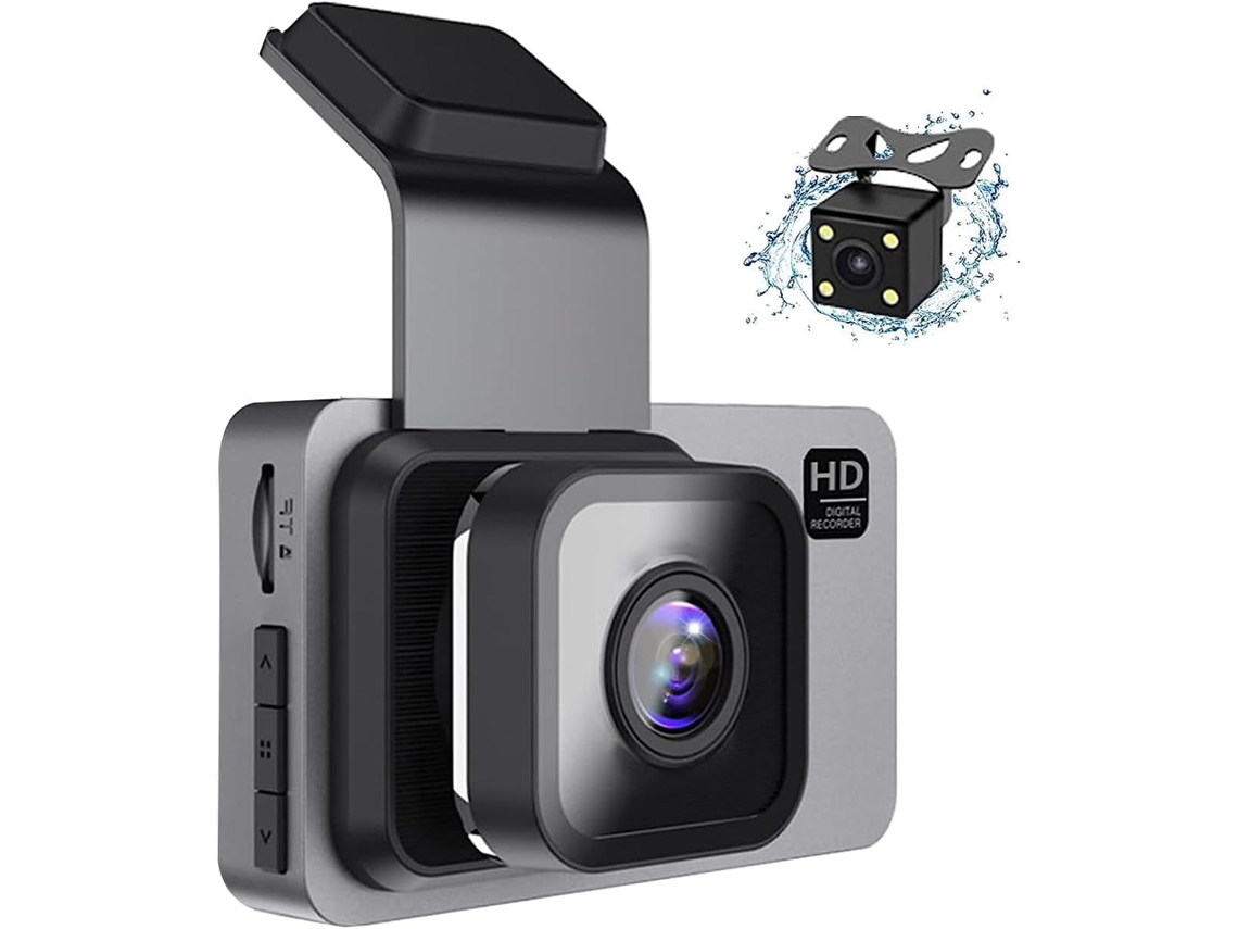 Câmera Veicular Hd 1080p com Tela Ips de 3 Polegadas. SFUSHOS