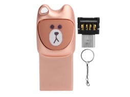 Pen Drive LAXISCREED 2 em 1 Usb Metal Android
