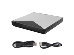 Gravador De Dvd Externo (interface Usb3.0, Material De Liga De Alumínio) Unidade Óptica Externa Usb Para Desktop E Laptop