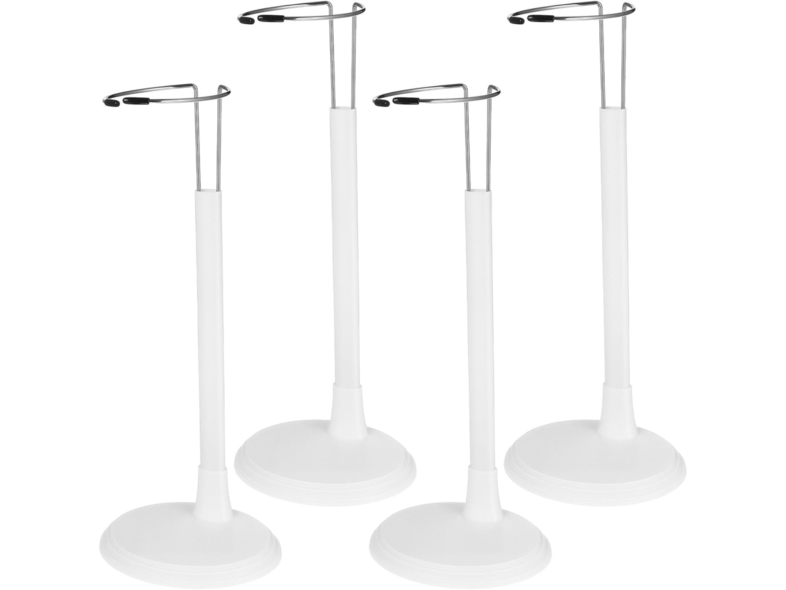 Suportes Ajustáveis Para Bonecas Coheali, 4 Peças, Base Ampliada De 15cm, Altura De 7a 9cm, Suporte Para Figuras De Ação