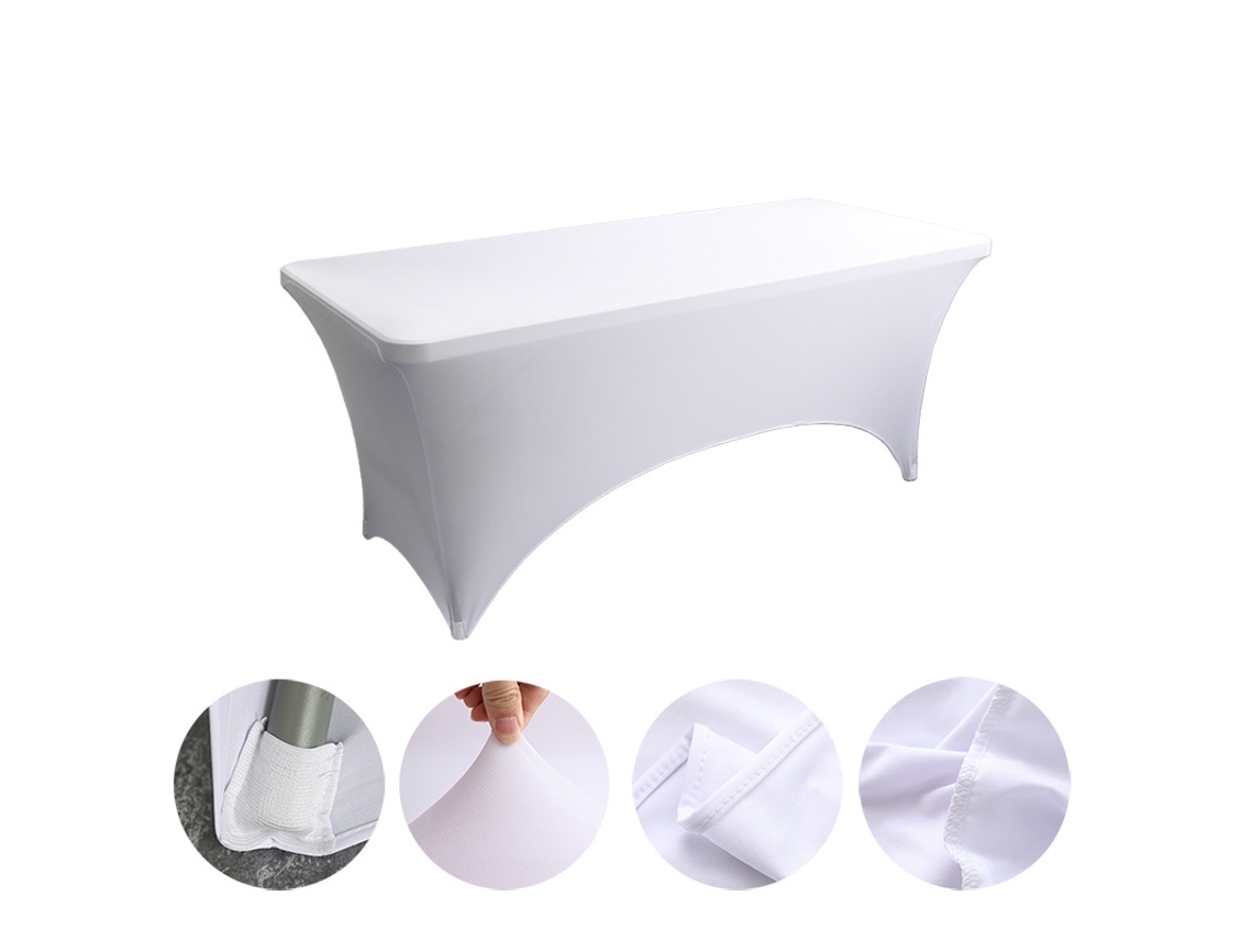 Toalha de Mesa DIGITALLAB Poliéster ideais para Casamentos, Bares, Artesanato e Exposições (122x75x75 Cm)