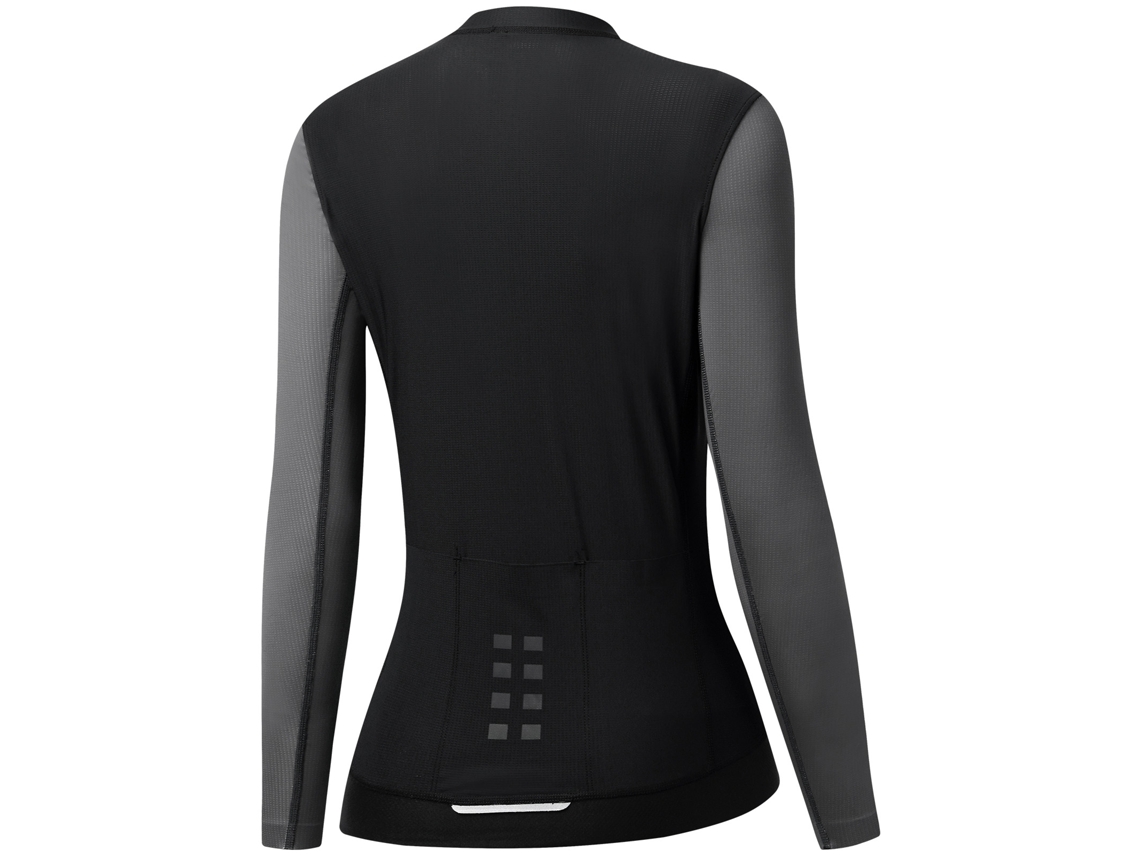 Camisa Business de Ciclismo Feminina de Manga Longa com Elementos Reflexivos