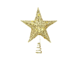 A Nova Estrela de Decoração de Casa Sparkling Gloden de 1 Peça ALLINLESS