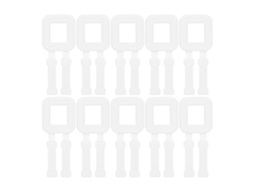100 Alças Antiderrapantes Para Caixas De Papelão E Envio, Feitas Pp Du