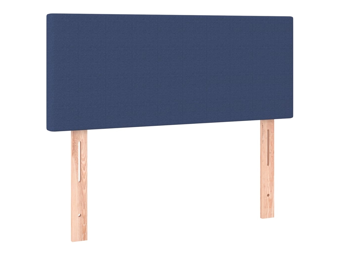 Cabeceira de Cama Tecido 100x5x78/88 Cm Azul MAISON EXCLUSIVE