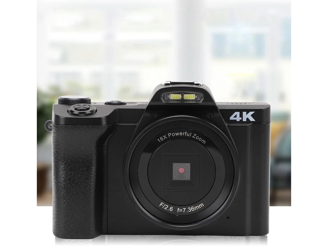 Câmera 4k 60fps, 48mp Com Zoom De 16x, Tela Sensível Ao Toque De 3,5 Polegadas