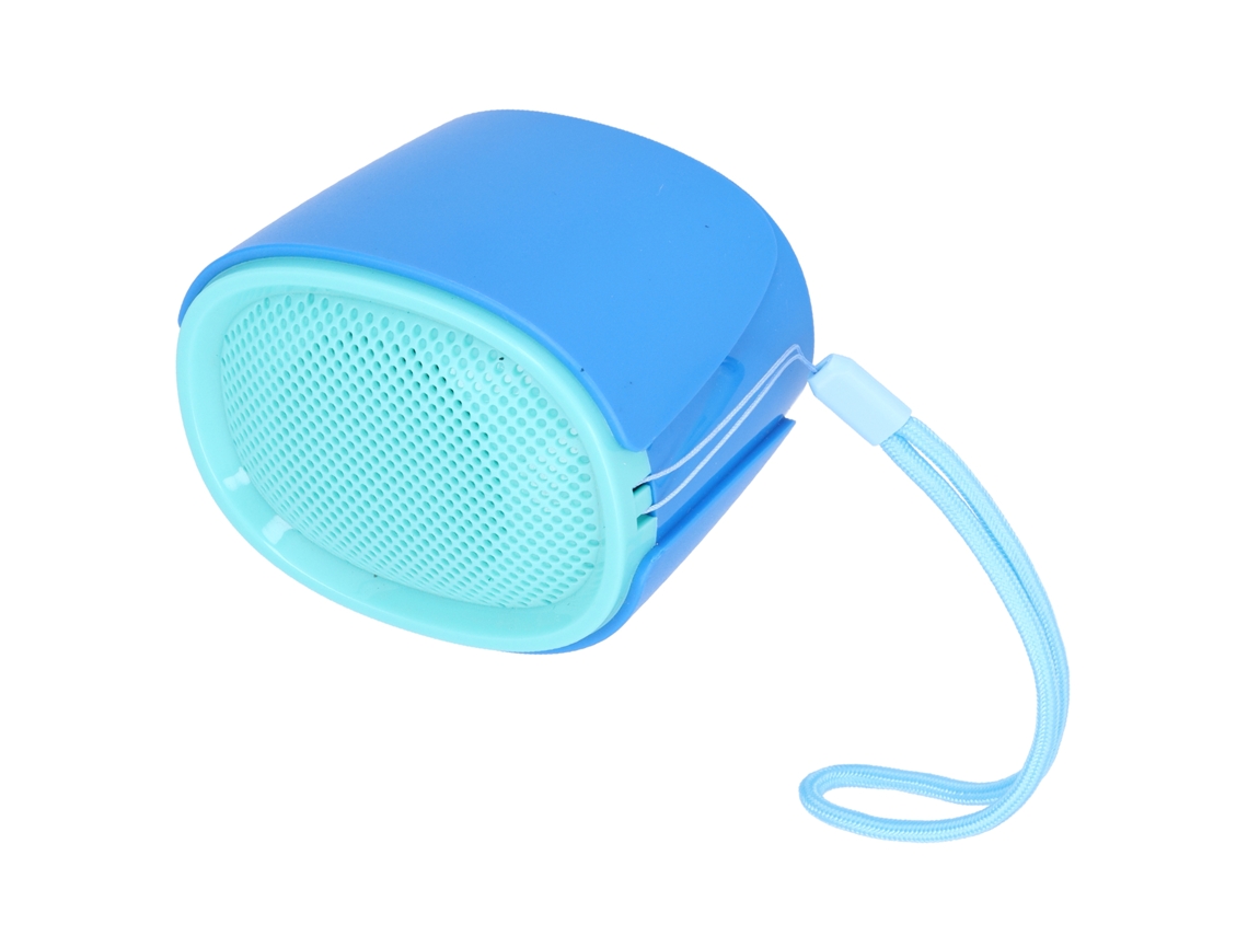 Caixa Mali A6 Bluetooth 5.0 Portátil, Sem Fio, Estéreo, com Cordão Azul