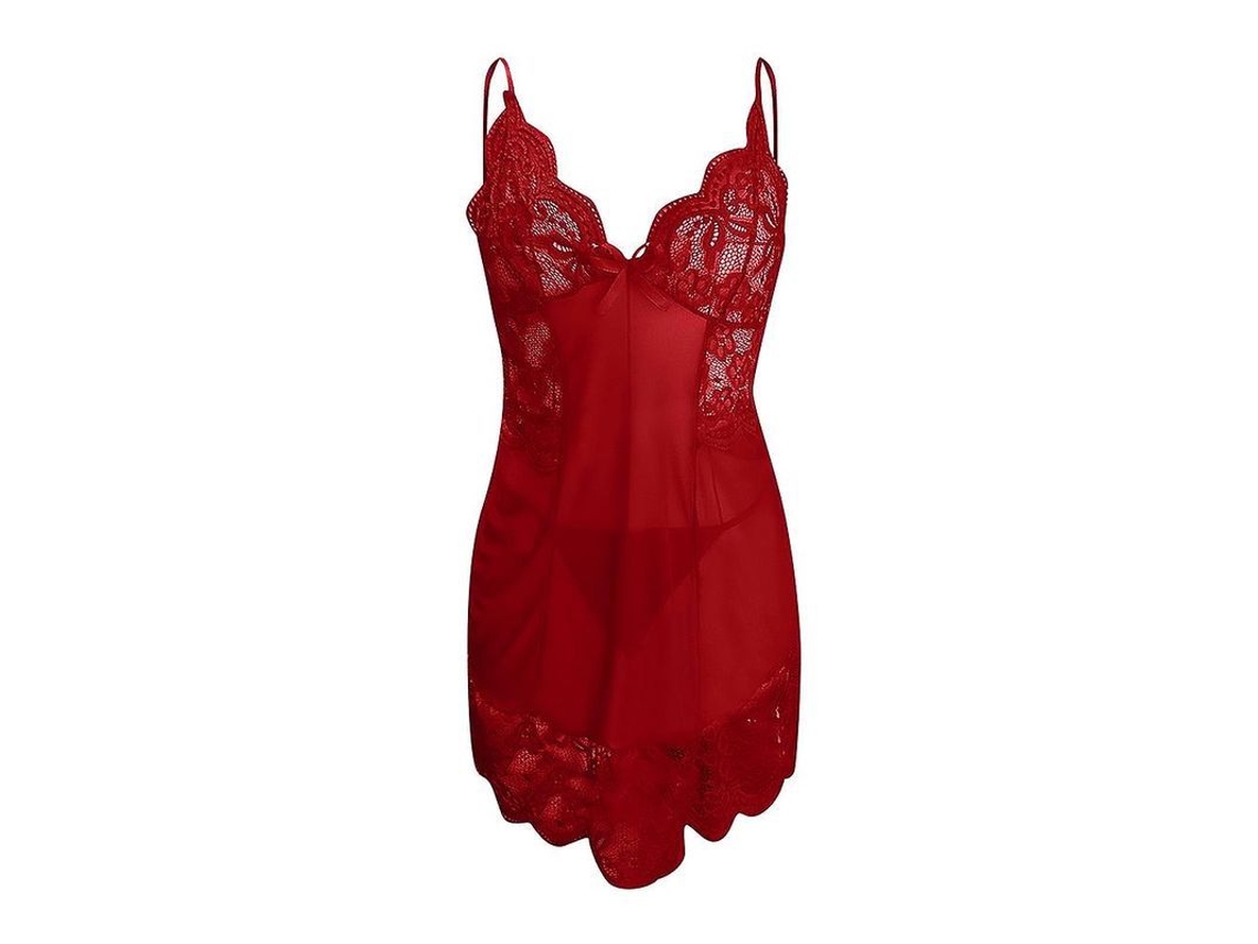 2026 roupa Interior Sexy de Encaje Transparente com Cintas para Mulheres, Pijama Lingerie