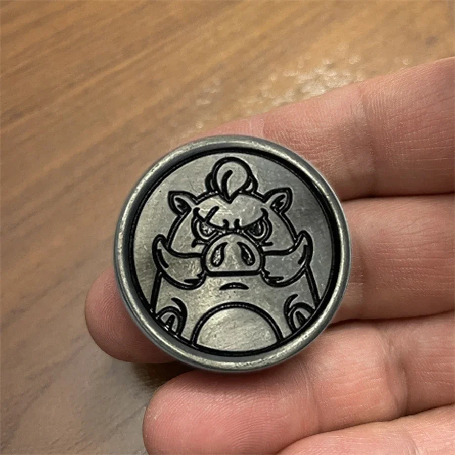 Brinquedo Antiestresse Giratório De Dedo Magnético De Metal Edc