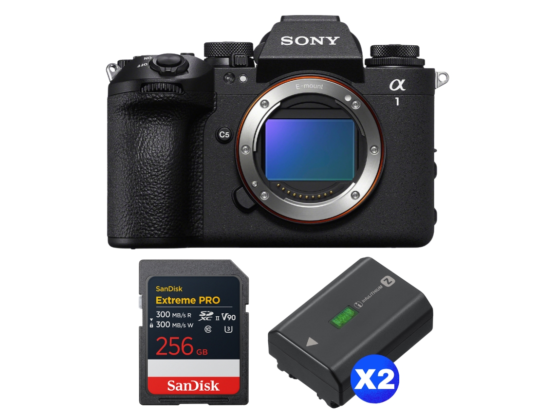 Alpha 1 Ii + 1 Sandisk 256gb Extreme Pro Uhs ii Sdxc + 2 Sony Np fz100 + Ebook “20 Dicas para Fotos Que Impressionam” SONY