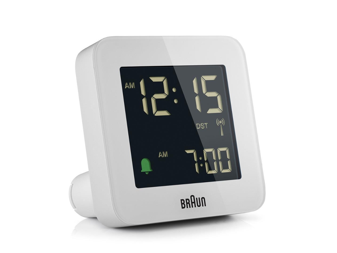 Braun Bc09Dcf Relógio Digital Branco Worten.pt