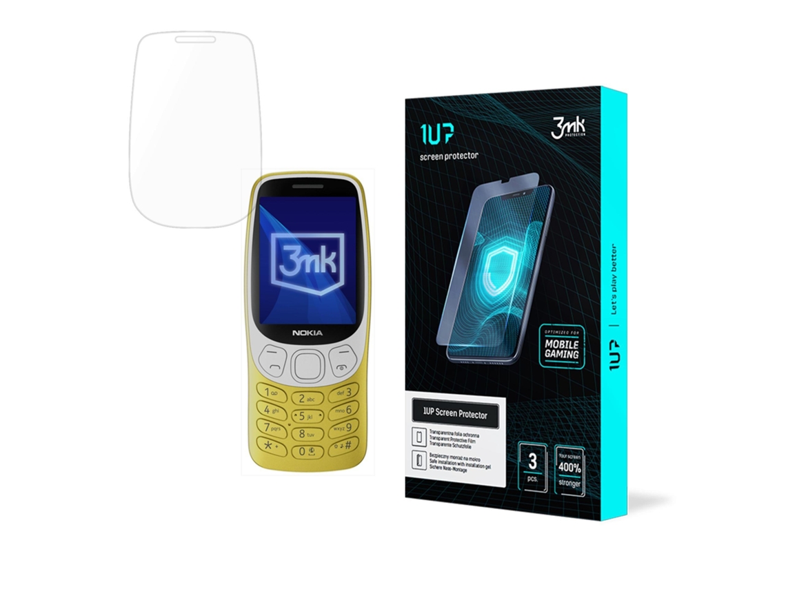 3mk 1up Vidro Protetor Para Nokia 3210 4g Com Alta Resistência A Riscos