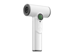 (branco) Secador De Cabelo Sem Fio, 100 Configurações De Ar Quente E Frio, Bateria De 15600 Mah.