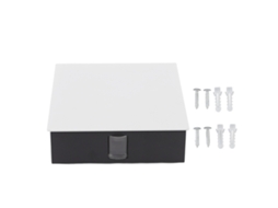 2026 lâmpada de Parede Led Alumínio Branco Quente 6w 2led Iluminação para Cima e Baixo Impermeável Quadrada Ac85 265v
