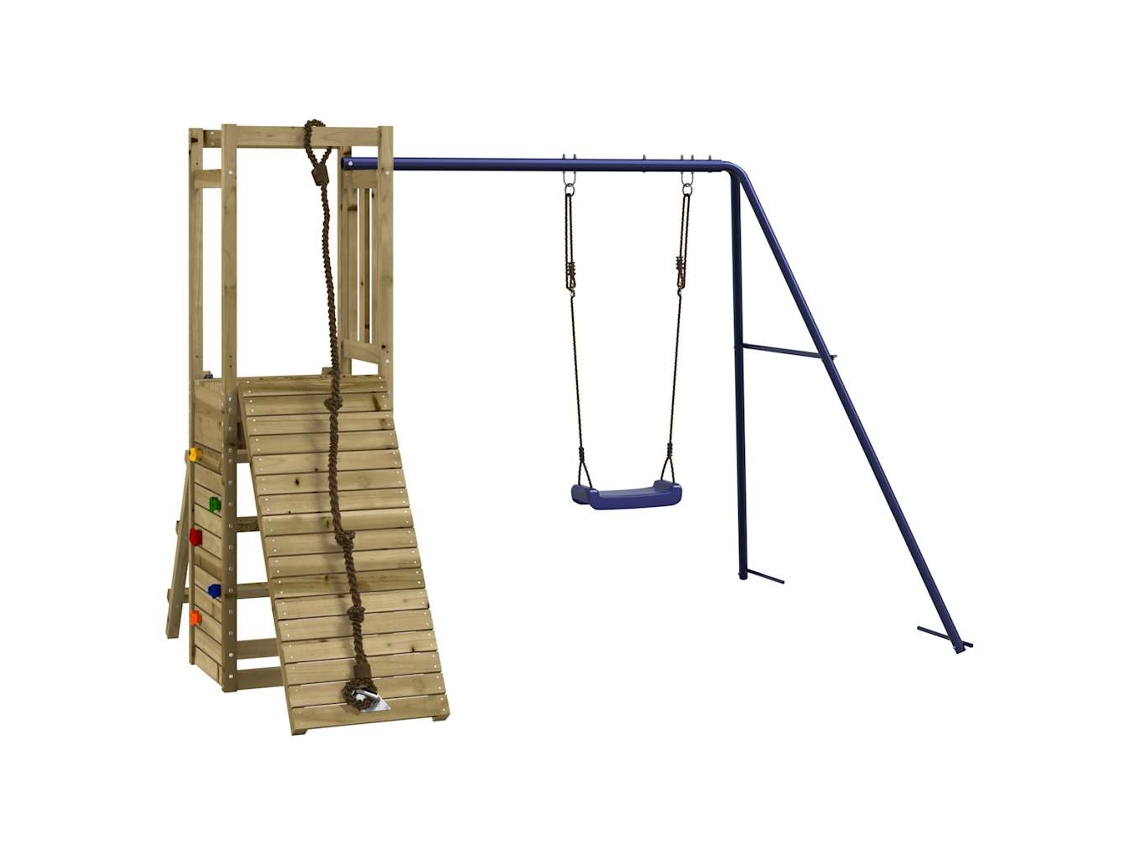 Outdoor Playset, Outdoor Playsets Vidaxl Marrom Madeira De Pinho Impregnada (n/a)