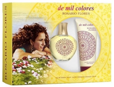 Coffret SINGERS De Miles Rosa de Corte Floresce 100 ml + Corpo 100 ml