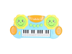 Mali brinquedo Piano Eletrônico com Efeitos Sonoros e Luzes para Crianças Acima de 3 Anos