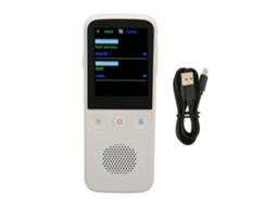 112 Idiomas Smart Voice Translator 2,4 Polegadas Touch Screen 1 Gb Ram 8 Gb Rom Portátil Wifi Language Translator Dispositivo Branco