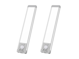 2 Faixas de LED Sem Fio com Sensor para Armários e Escadas