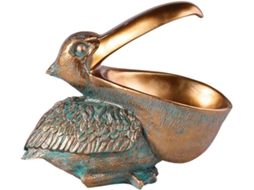 Estátua De Pélican Estatuetas De Pássaros De Resina Decoração De Pelicano Decoração De Tucano,